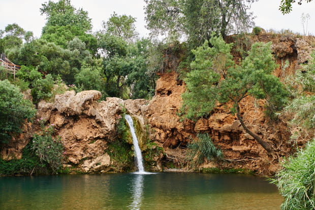 La cascade du Pego do Inferno au Portugal