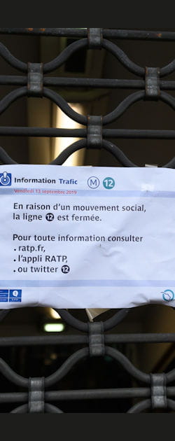 Les agents de la RATP