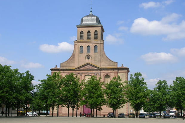 L'église Saint-Louis de Neuf-Brisach