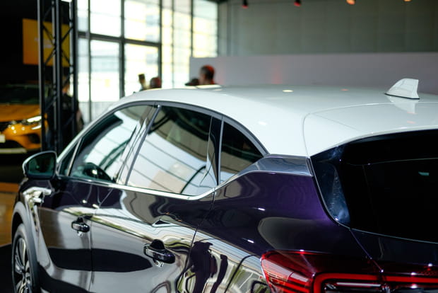 Plusieurs coloris disponibles pour le toit du Captur