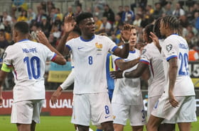 Ukraine - France&nbsp;: s&eacute;rieux, les Bleus lancent les qualifications pour le Mondial 2026&nbsp;avec brio,  le r&eacute;sum&eacute;
