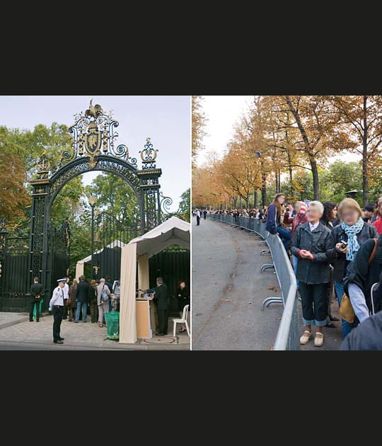 Des milliers de visiteurs