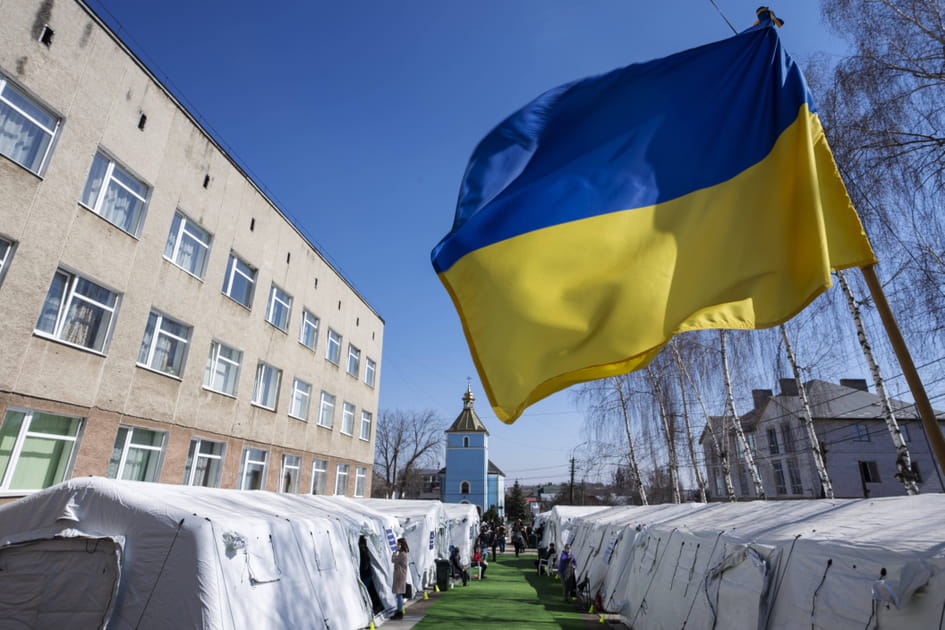 &quot;La moiti&eacute; des enfants ukrainiens d&eacute;plac&eacute;s&quot;