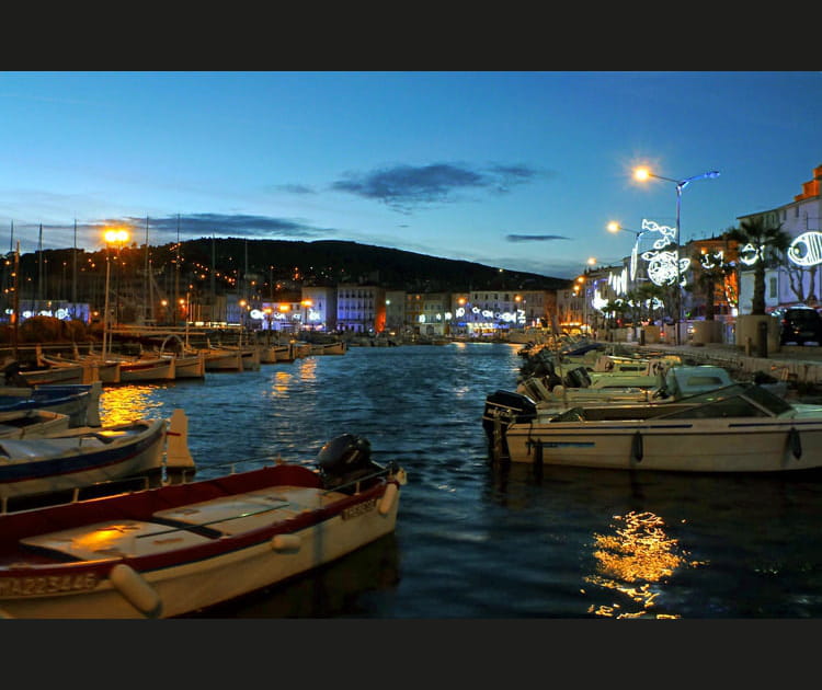 Le Vieux Port en soir&eacute;e