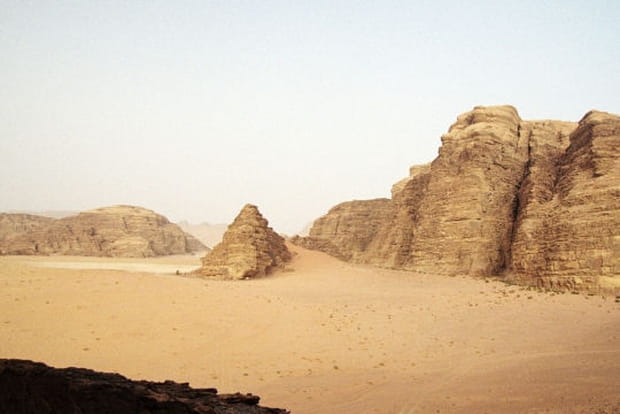 La zone protégée du Wadi Rum en Jordanie