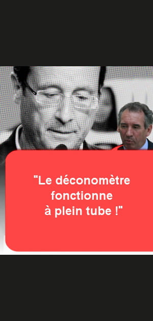 Le &quot;d&eacute;conom&egrave;tre&quot; de Fran&ccedil;ois Bayrou