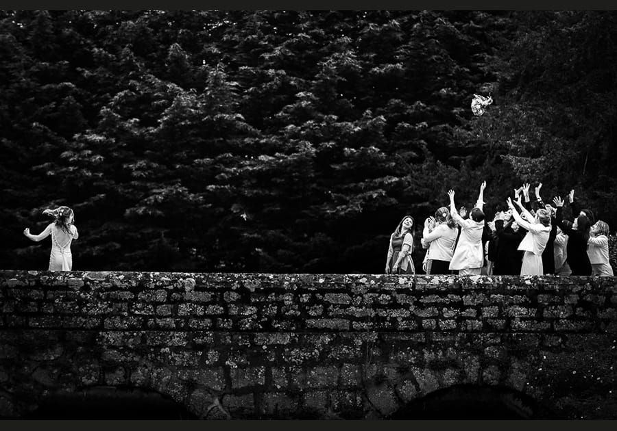 Le lancer du bouquet