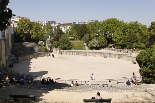 Les arènes de Lutèce, 5e arrondissement