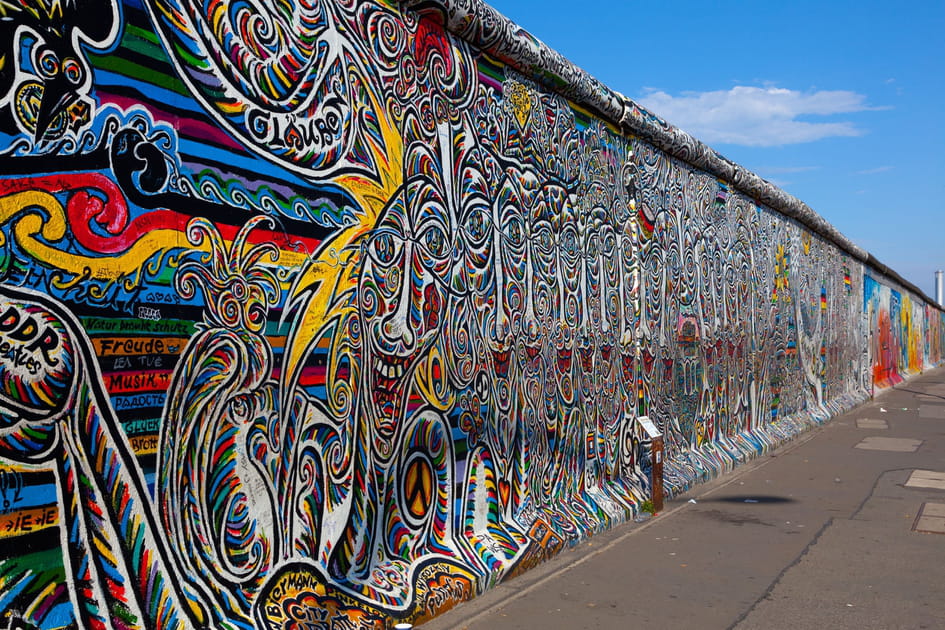 Le mur de Berlin