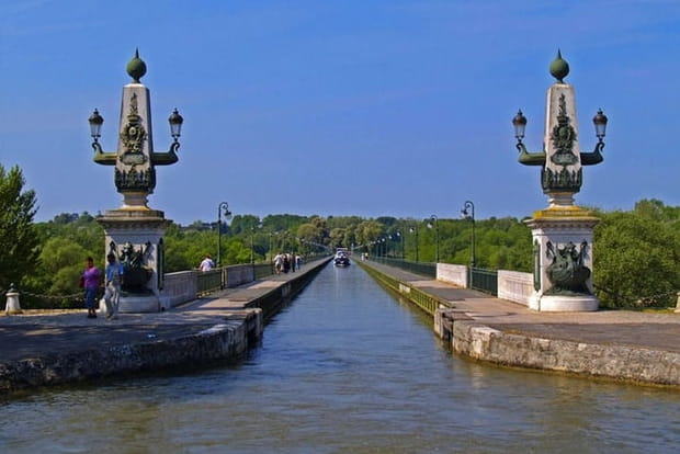 Le pont-canal de Briare, Loiret