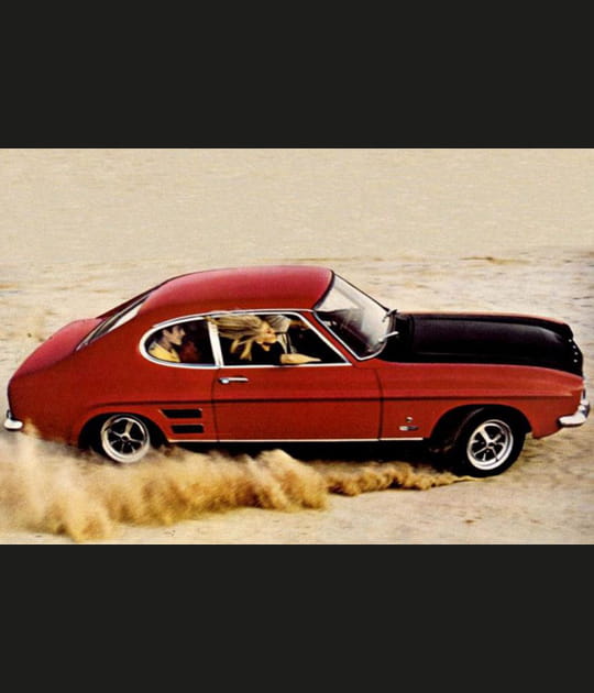 Ford Capri, un coup&eacute; tr&egrave;s populaire
