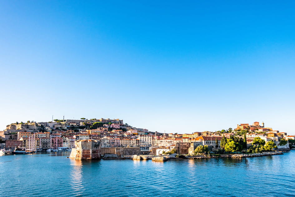 L'&icirc;le d'Elbe, en Italie