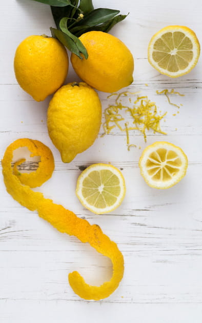 Faire s&eacute;cher des &eacute;corces de citron