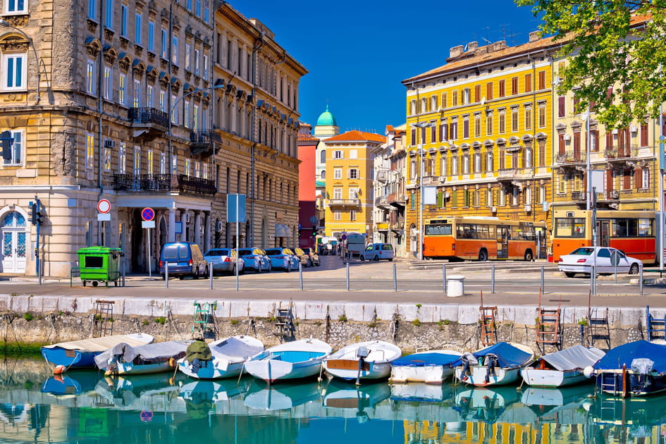 Rijeka, en Croatie