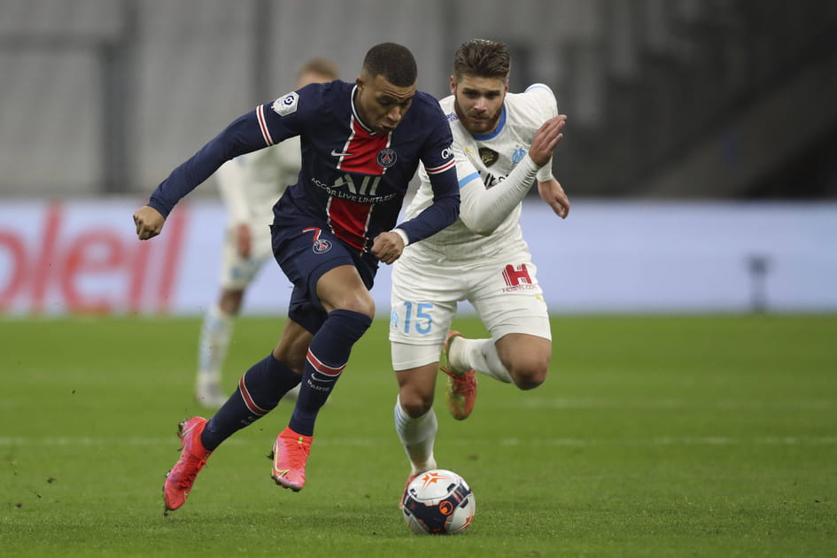 Mbapp&eacute; &eacute;tait en jambes