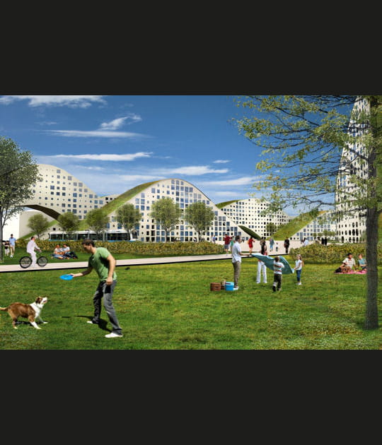 Des montagnes en ville