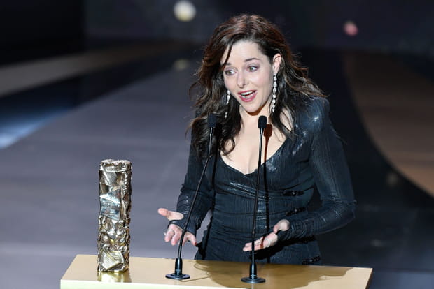 Laure Calamy reçoit le César de la meilleure actrice
