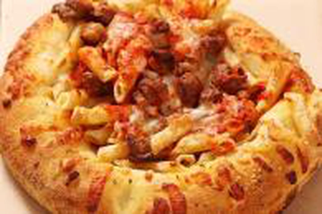 Le bread bowl pasta de Domino's Pizza