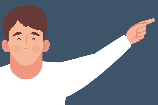 Montrer du doigt en Indonésie