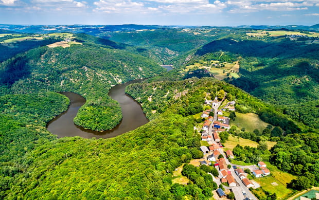 Dans les méandres de la Sioule
