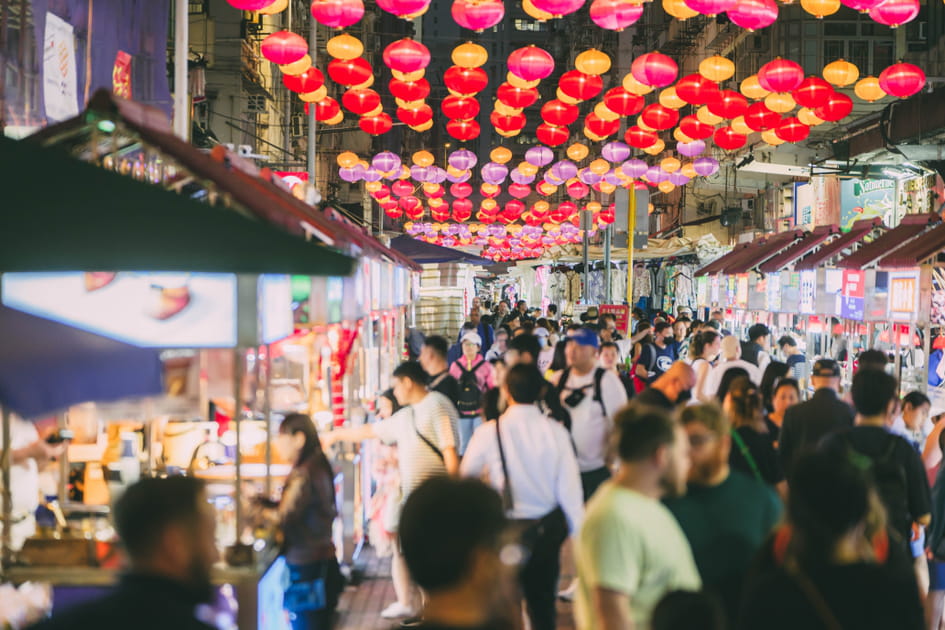 Temple Street, un march&eacute; nocturne g&eacute;ant