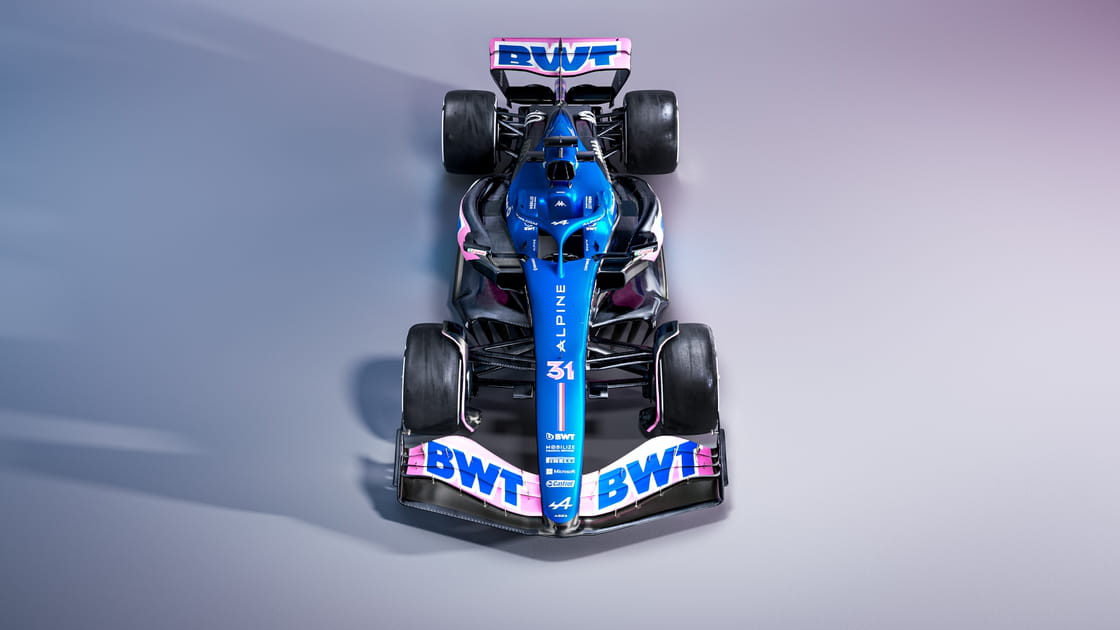 Les premi&egrave;res photos de la nouvelle Alpine A523&nbsp;de F1&nbsp;!