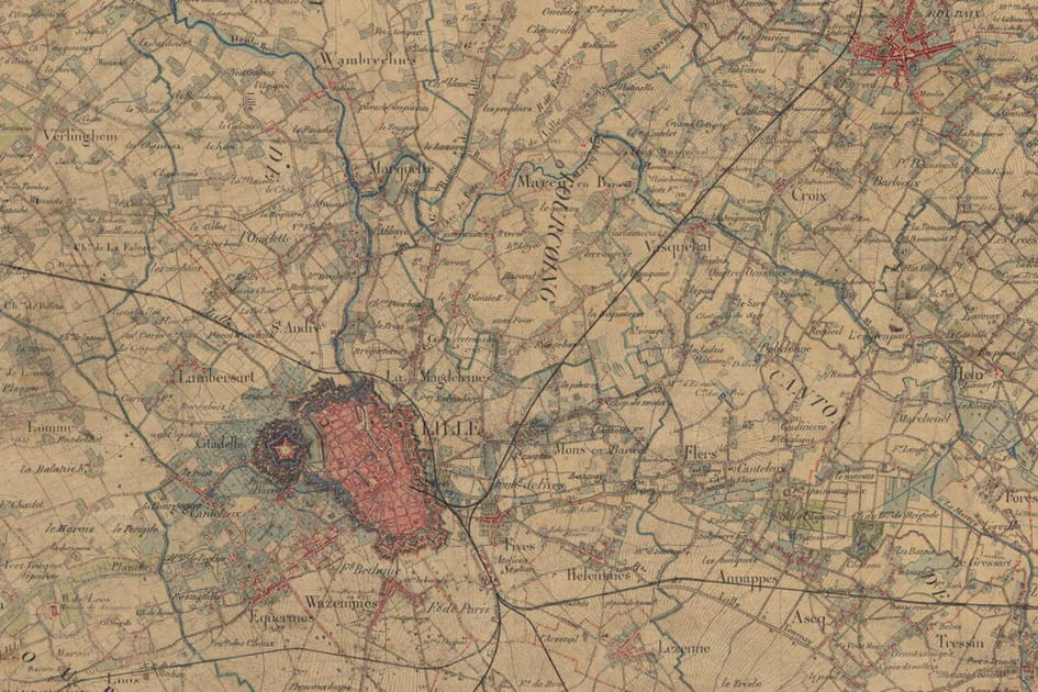 Lille dans les ann&eacute;es 1860
