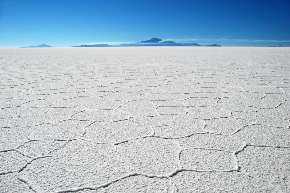 Le salar d&rsquo; Uyuni en Bolivie