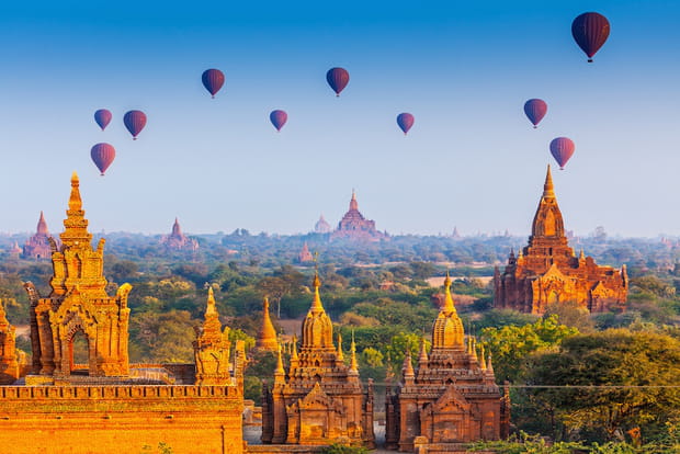 Le site archéologique de Bagan