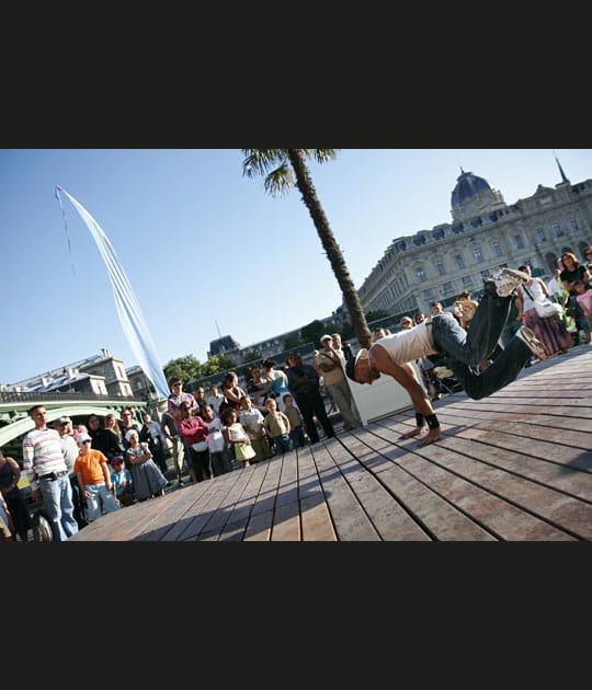 D&eacute;monstration de break-dance