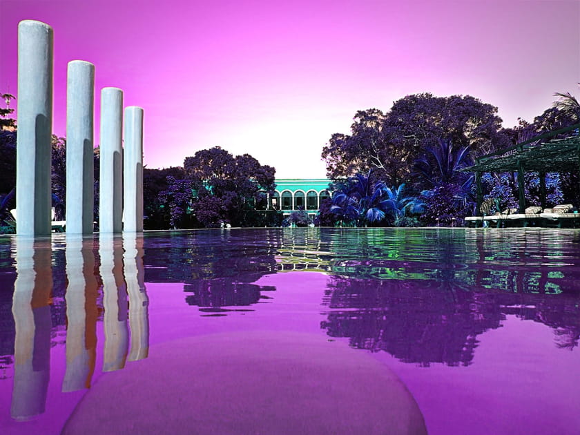 Pink hacienda