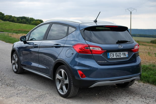 Le poids de la Ford Fiesta Active
