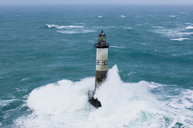Le phare d'Ar-Men sur l'Île-de-Sein