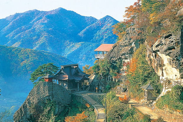 Le Temple de la montagne de Yamadera