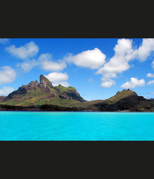 Les monts Otemanu et Pahia