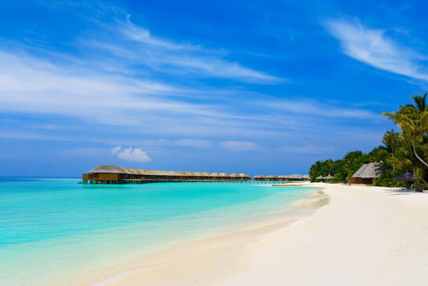 L’île de Veligandu aux Maldives