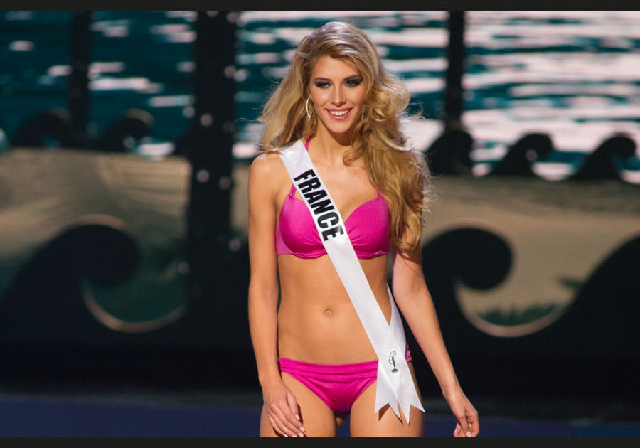 Miss France en maillot de bain