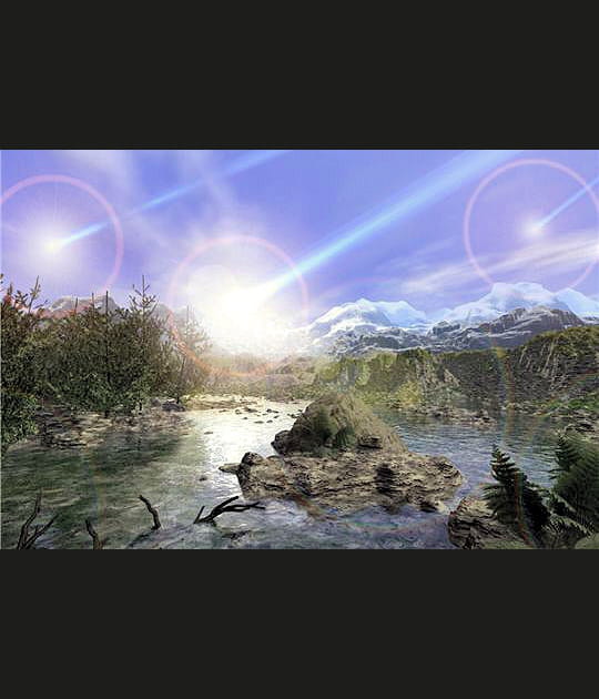 Chute de m&eacute;t&eacute;orites