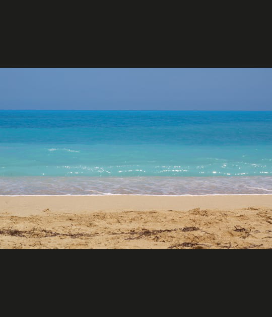 Le bleu de l'eau, le bleu du ciel