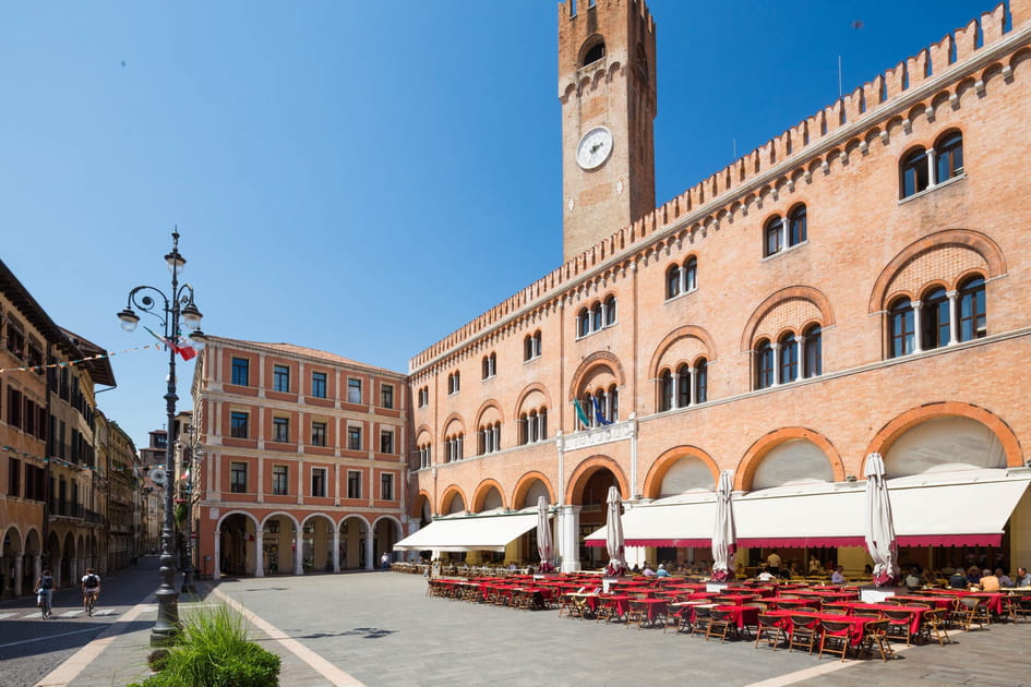 Tr&eacute;vise, en Italie