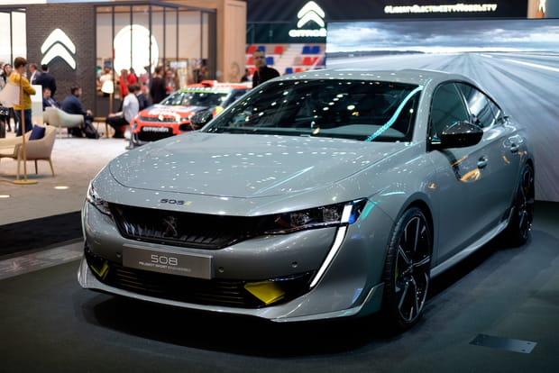 La 508 Peugeot Sport Engineered à Genève