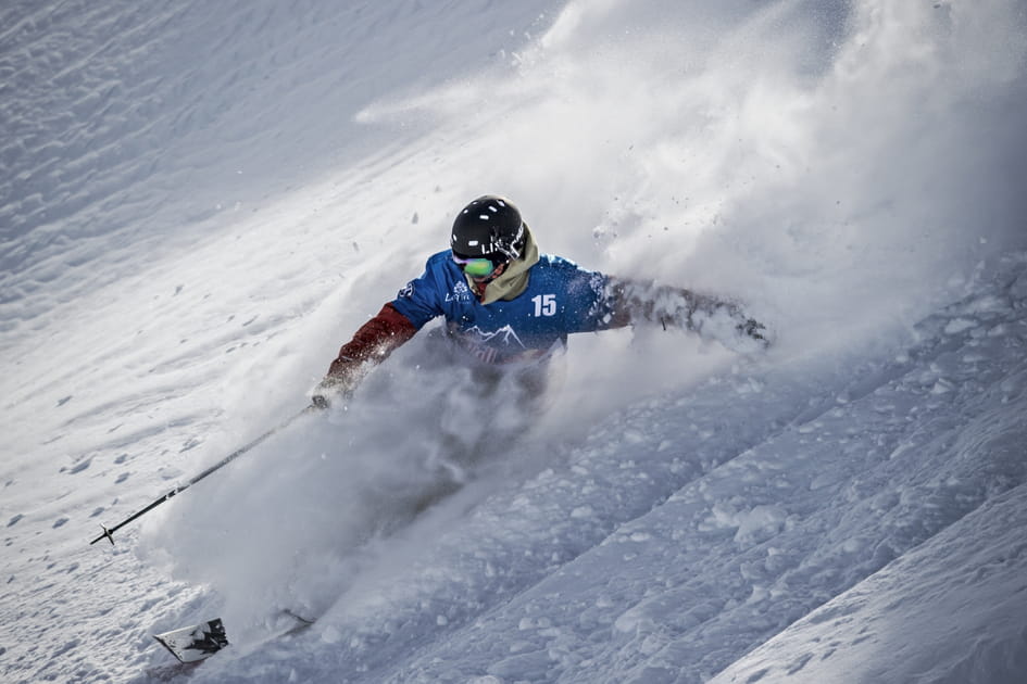 Roy Kittler dans la poudreuse