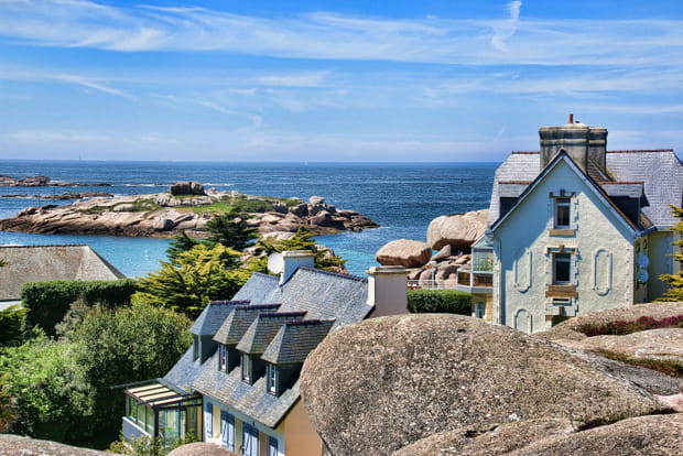 Trégastel et la magie des rochers de granit rose