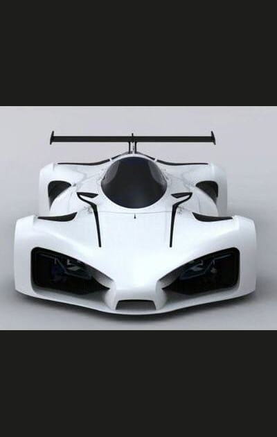 Une voiture de course &eacute;colo