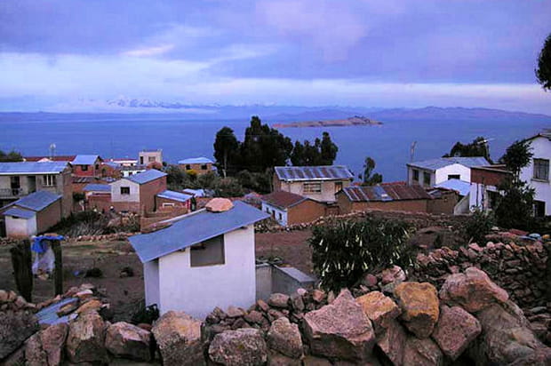 Isla del Sol en Bolivie