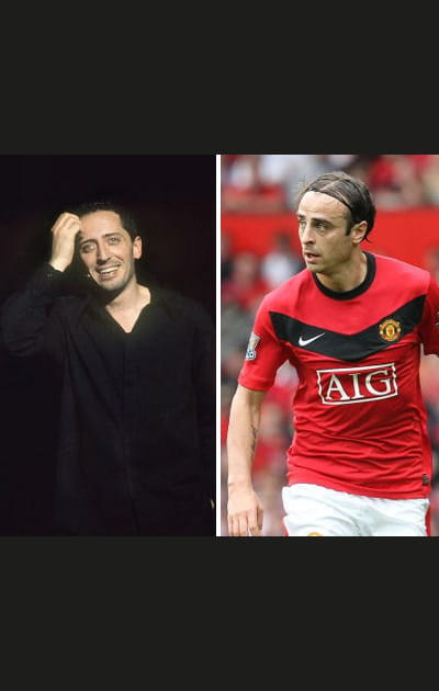 Gad Elmaleh et Dimitar Berbatov