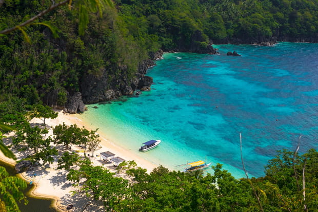 La péninsule de Caramoan aux Philippines