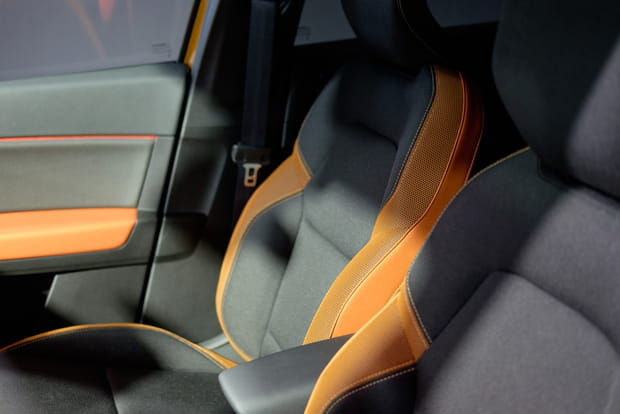 Des sièges confortables à l'avant du Captur