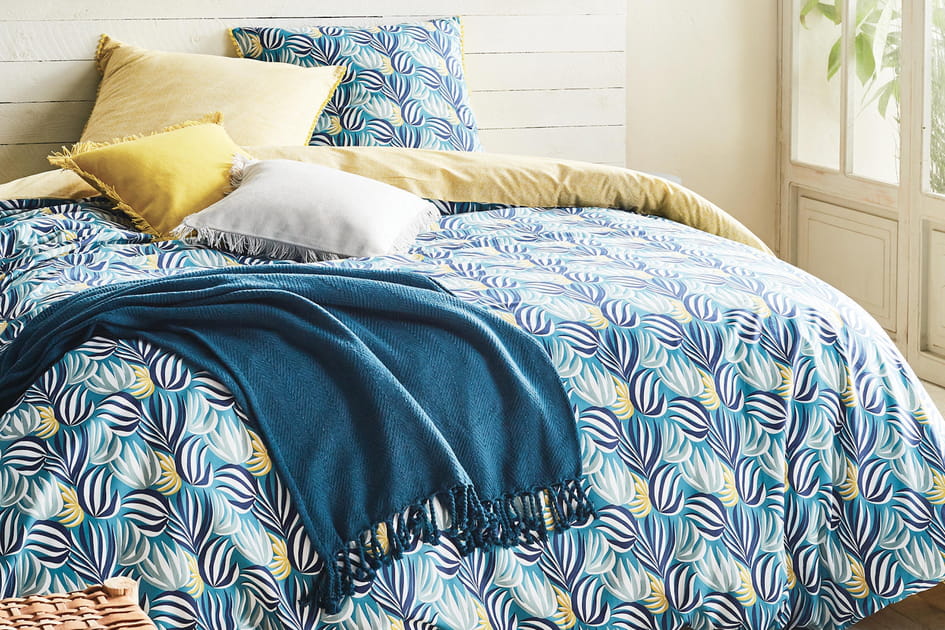 Accumuler les textiles sur le lit