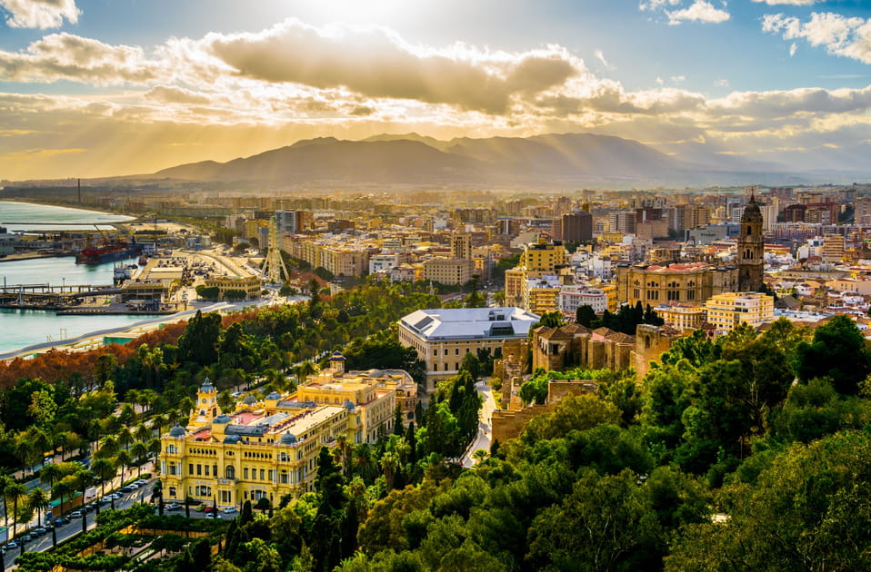 Malaga, en Espagne
